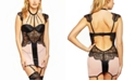 iCollection Marseille Caged 3pc Lingerie Set, Online Only